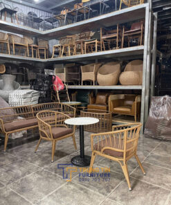 Ghế nhựa giả mây 072 - Ảnh 2