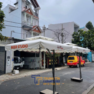 Dù lệch tâm vuông 2m5x2m5