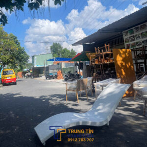 Ghế tắm nắng, hồ bơi 003