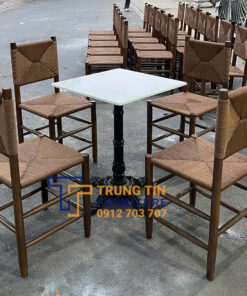 Ghế cafe đan dây 048