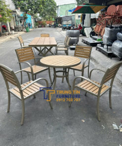 Bàn ghế sân vườn 030 4 Bàn ghế sân vườn 030 - Ảnh 2