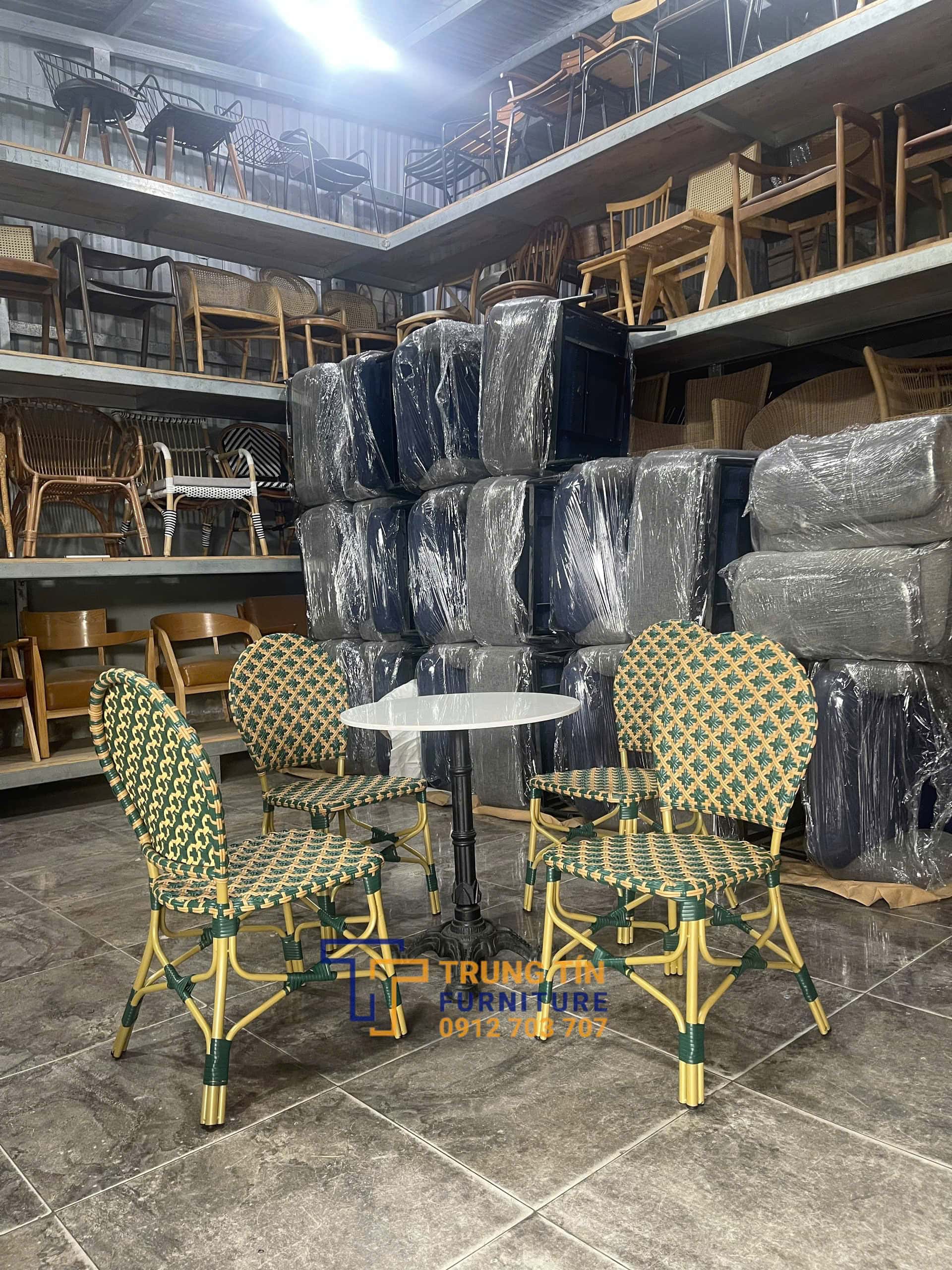 Ghế nhựa giả mây 114 1 Ghế nhựa giả mây 114