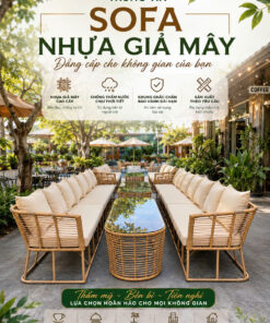 Bàn ghế cafe sân vườn 039