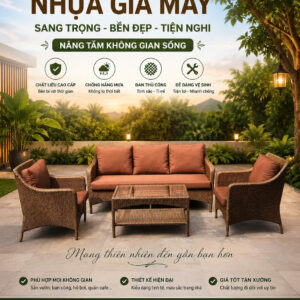 Bàn ghế cafe sân vườn 040