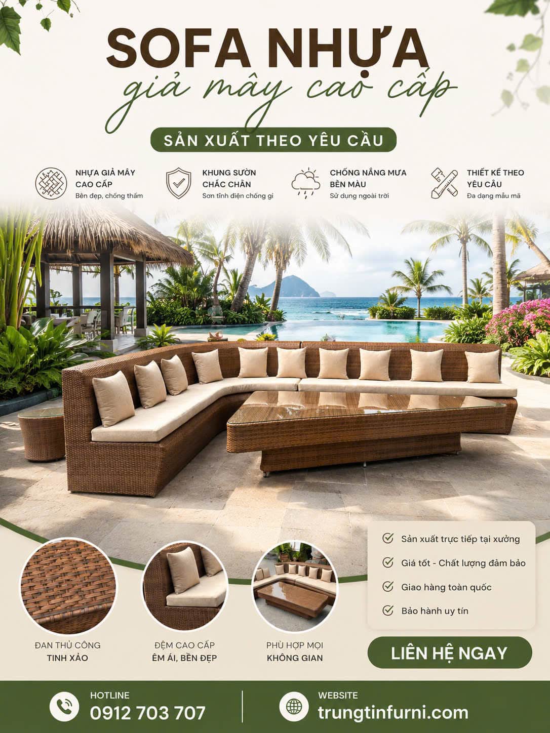 Bàn ghế cafe sân vườn 046 1 Bàn ghế cafe sân vườn 046