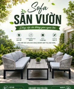 Sofa sân vườn 047