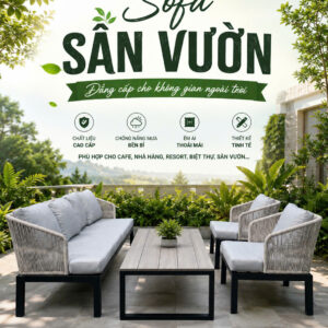 Sofa sân vườn 047