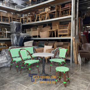 Bàn ghế cafe bistro 114