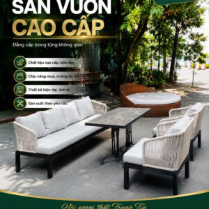 Sofa sân vườn 048